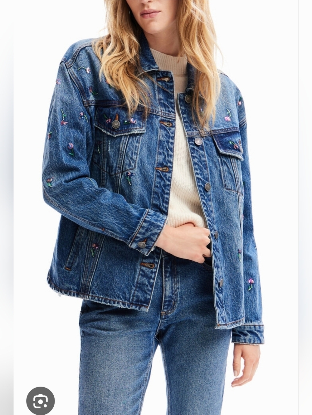 Desigual Denim Jacket size M